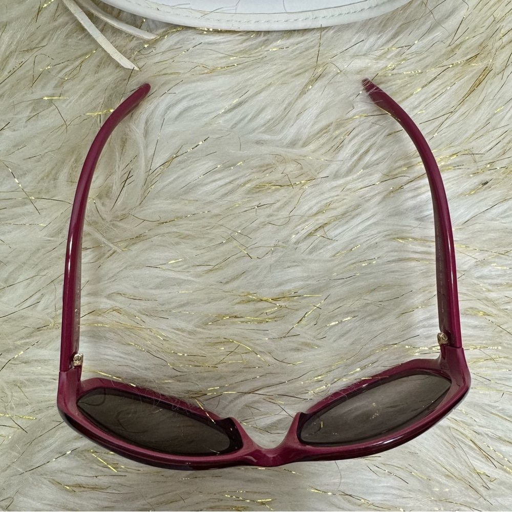 Dior Women's Burgundy Sunglasses - Picture 3 of 9